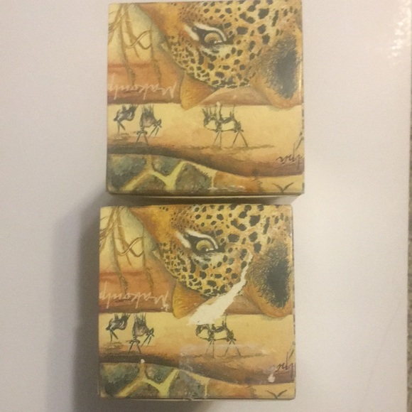 Makoulpa Pewter Glass African Animal Glasses New? - Picture 14 of 14